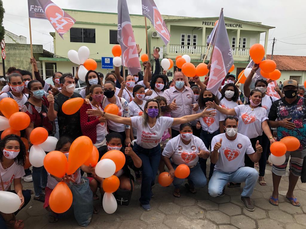 Fernanda Milanese é candidata a prefeita em Boa Esperança (ES)